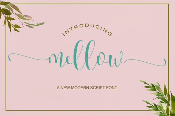 Mellow Font Poster 1