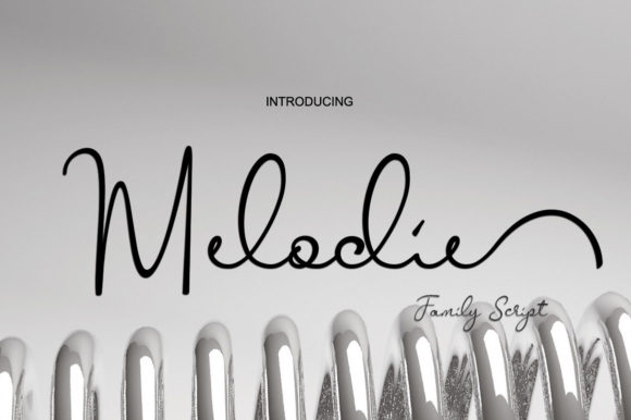 Melodie Font Poster 1