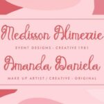 Melodina Script Font Poster 5