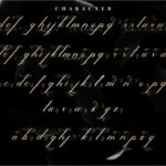 Melodious Script Font Poster 9