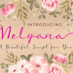 Melyana Font Poster 1