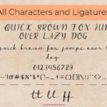 Melyana Font Poster 3