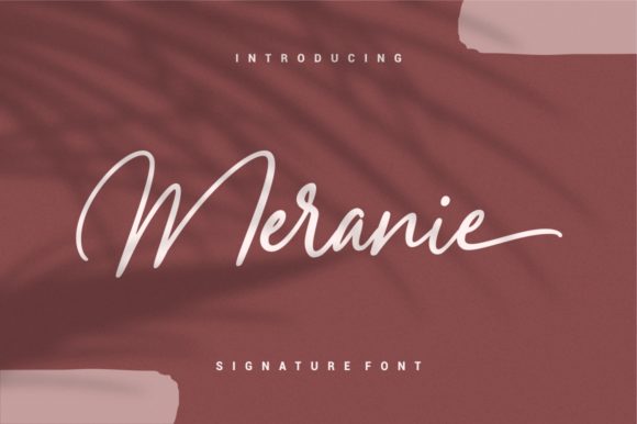 Meranie Font Poster 1