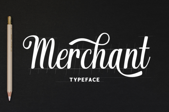 Merchant Font Poster 1