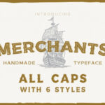 Merchant Family Font Poster 1