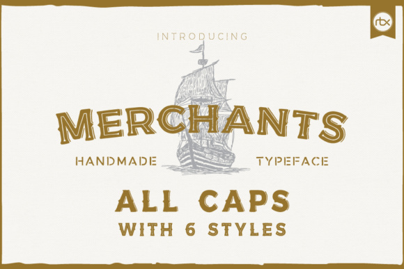 Merchant Family Font Poster 1