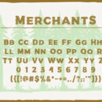 Merchant Family Font Poster 5