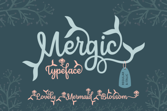 Mergic Font Poster 1