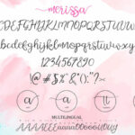 Merissa Font Poster 3