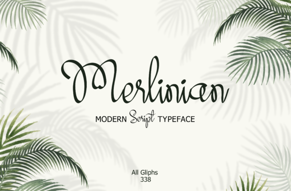 Merlinian Font Poster 1