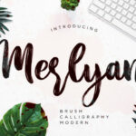 Merlyan Font Poster 1