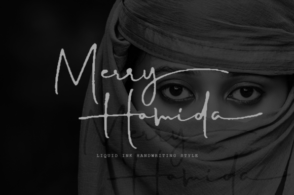 Merry Hamida Font Poster 1