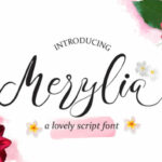 Merylia Font Poster 1
