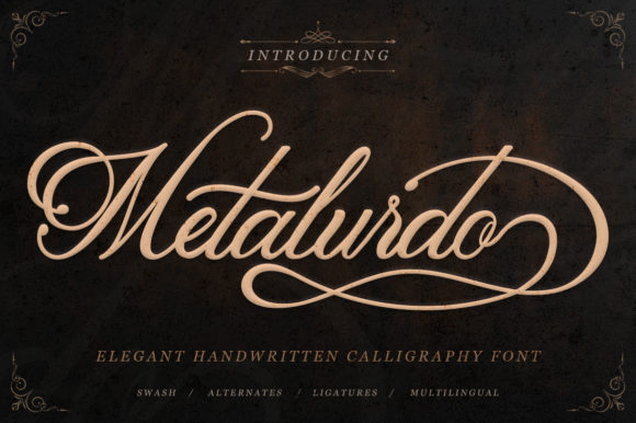 Metalurdo Font Poster 1