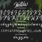 Mettda Font Poster 10