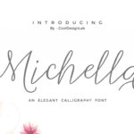 Michella Font Poster 1