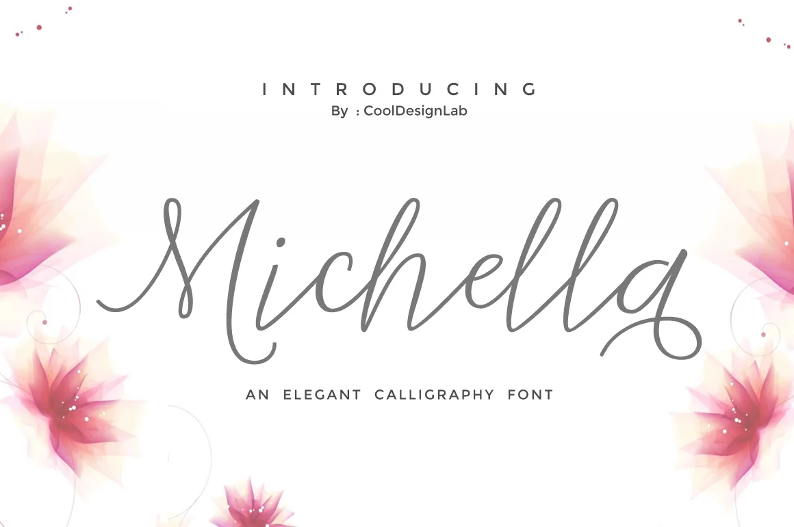 Michella Font Michella Font Poster 1