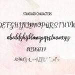 Michelle Stine Script Font Poster 6