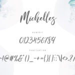 Michelles Script Font Poster 5