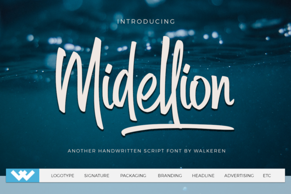 Midellion Font Poster 1