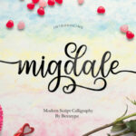 Migdale Font Poster 1