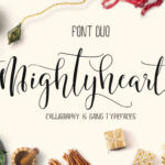 Mighty Heart Font Poster 1