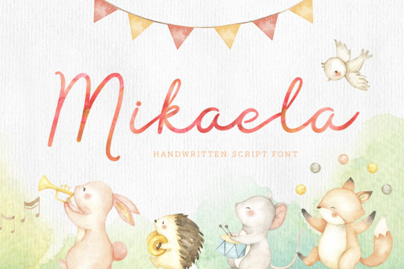 Mikaela Script Font