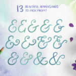 Mikaela Script Font Poster 4