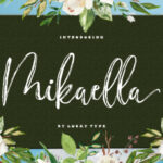 Mikaella Font Poster 1