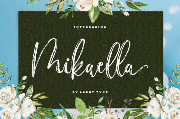 Mikaella Font Poster 1