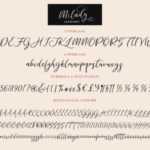 Milady Font Poster 10