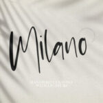 Milano Font Poster 1