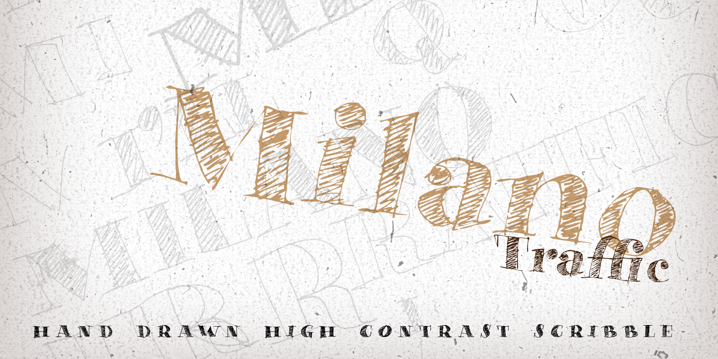 Milano Traffic Font