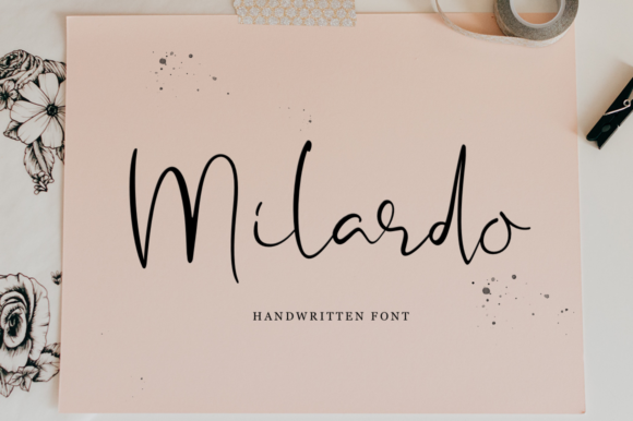 Milardo Font Poster 1