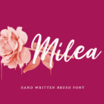 Milea Font Poster 1