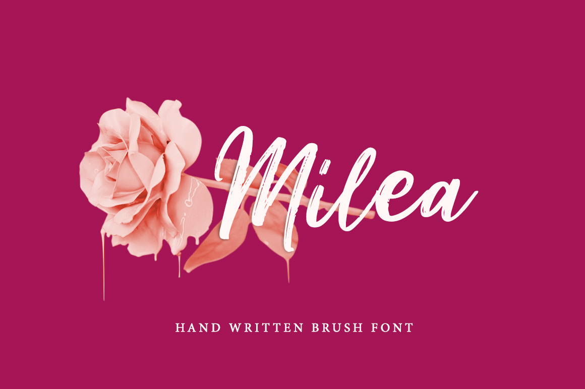 Milea Font Poster 1