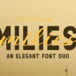 Milies Duo Font Poster 1