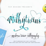 Milkytwins Font Poster 1