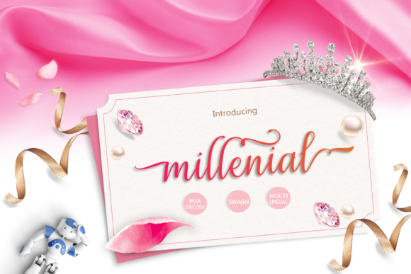 Millenial Script Font