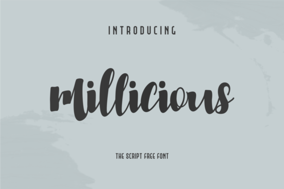 Millicious Font Poster 1