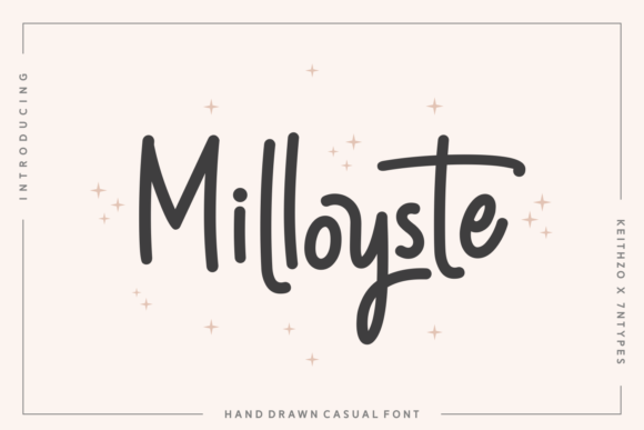Milloyste Font Poster 1