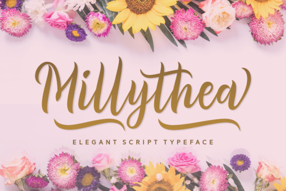 Millythea Font Millythea Font Poster 1