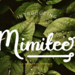 Mimitee Font Poster 1