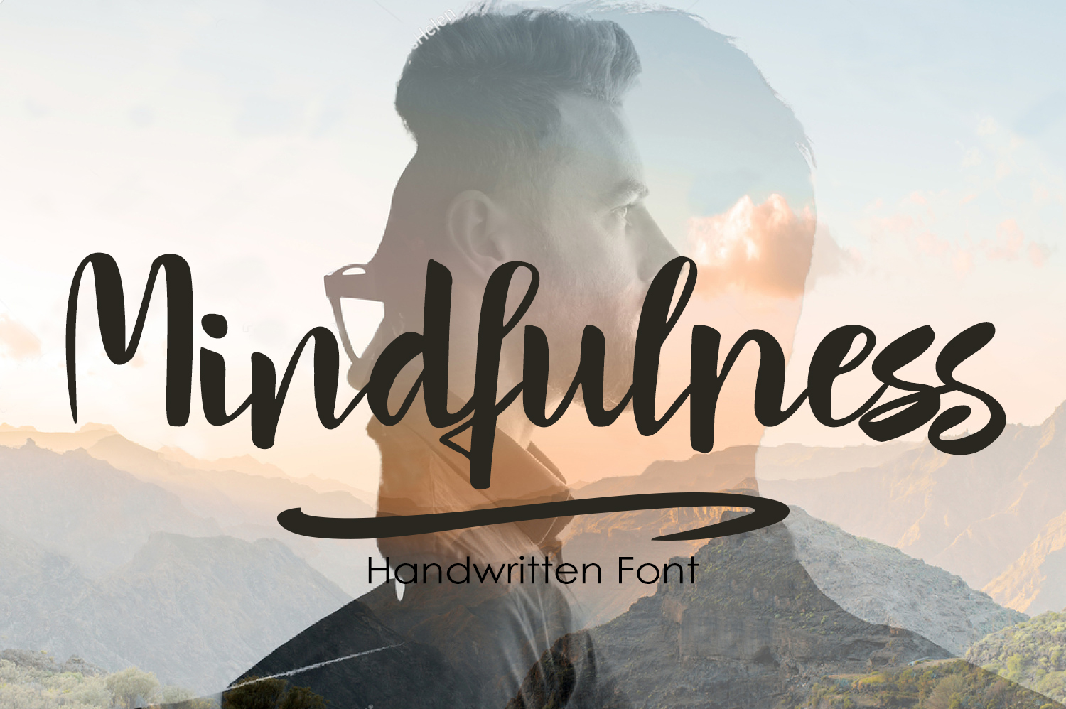 Mindfulness Font Poster 1