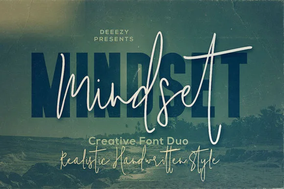 Mindset Duo Font Mindset Duo Font Poster 1