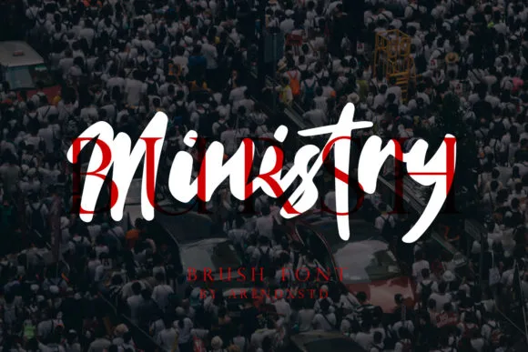 Ministry Font Ministry Font Poster 1