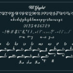 Minthas Script Font Poster 5