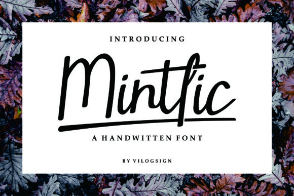 Mintlic Font Poster 1