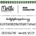 Mintlic Font Poster 5