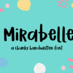 Mirabelle Font Poster 1